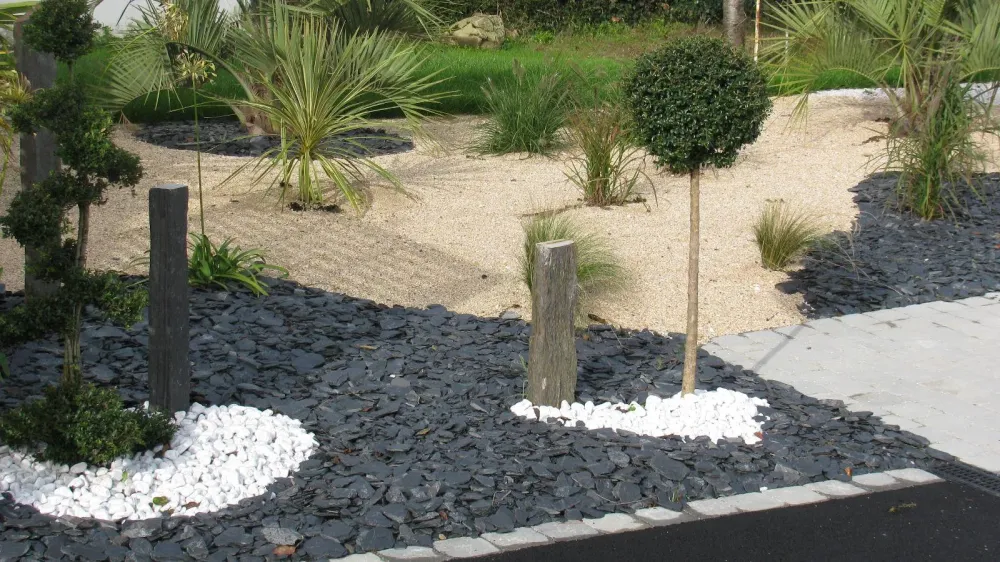 Aménagement de jardins près de Saint-Gildas-de-Rhuys