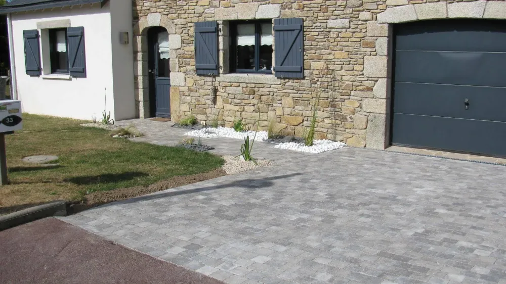pavés tradition gris