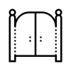 Icon cloture